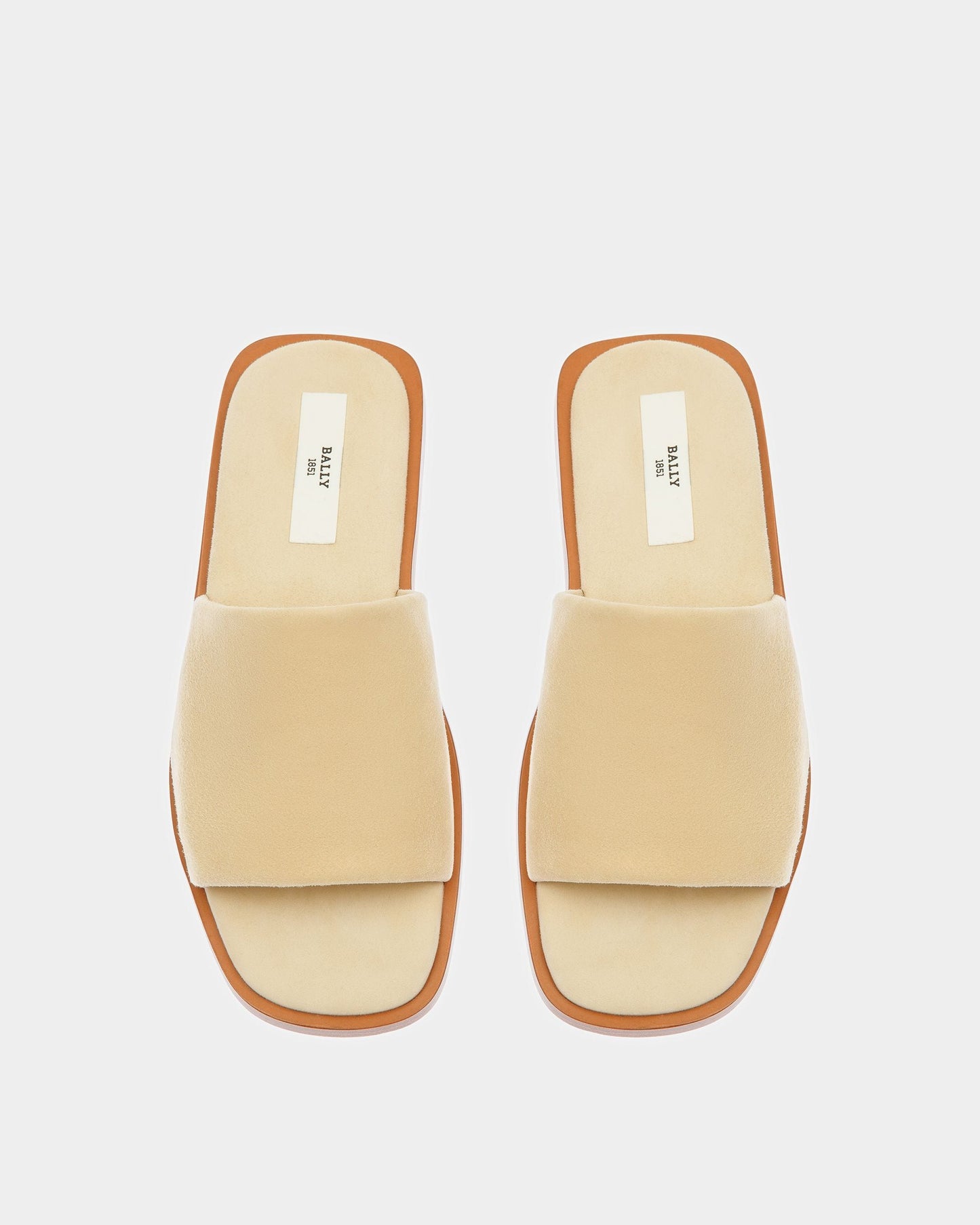 Sabian Leather Sandals In Fossil