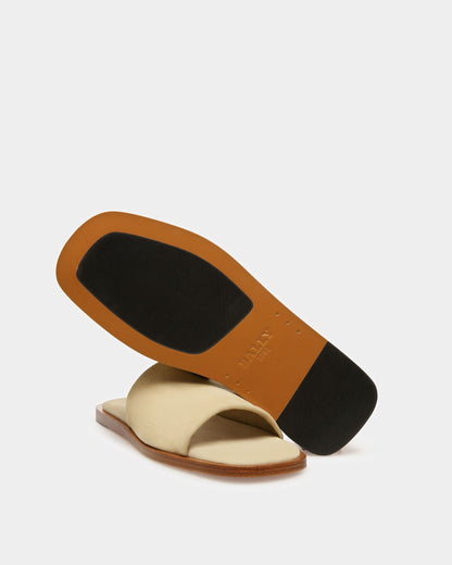 Sabian Leather Sandals In Fossil