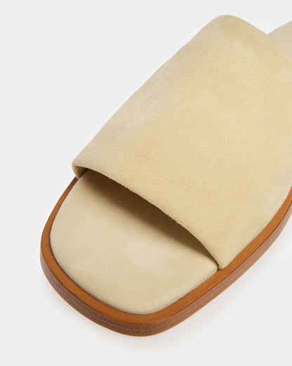 Sabian Leather Sandals In Fossil