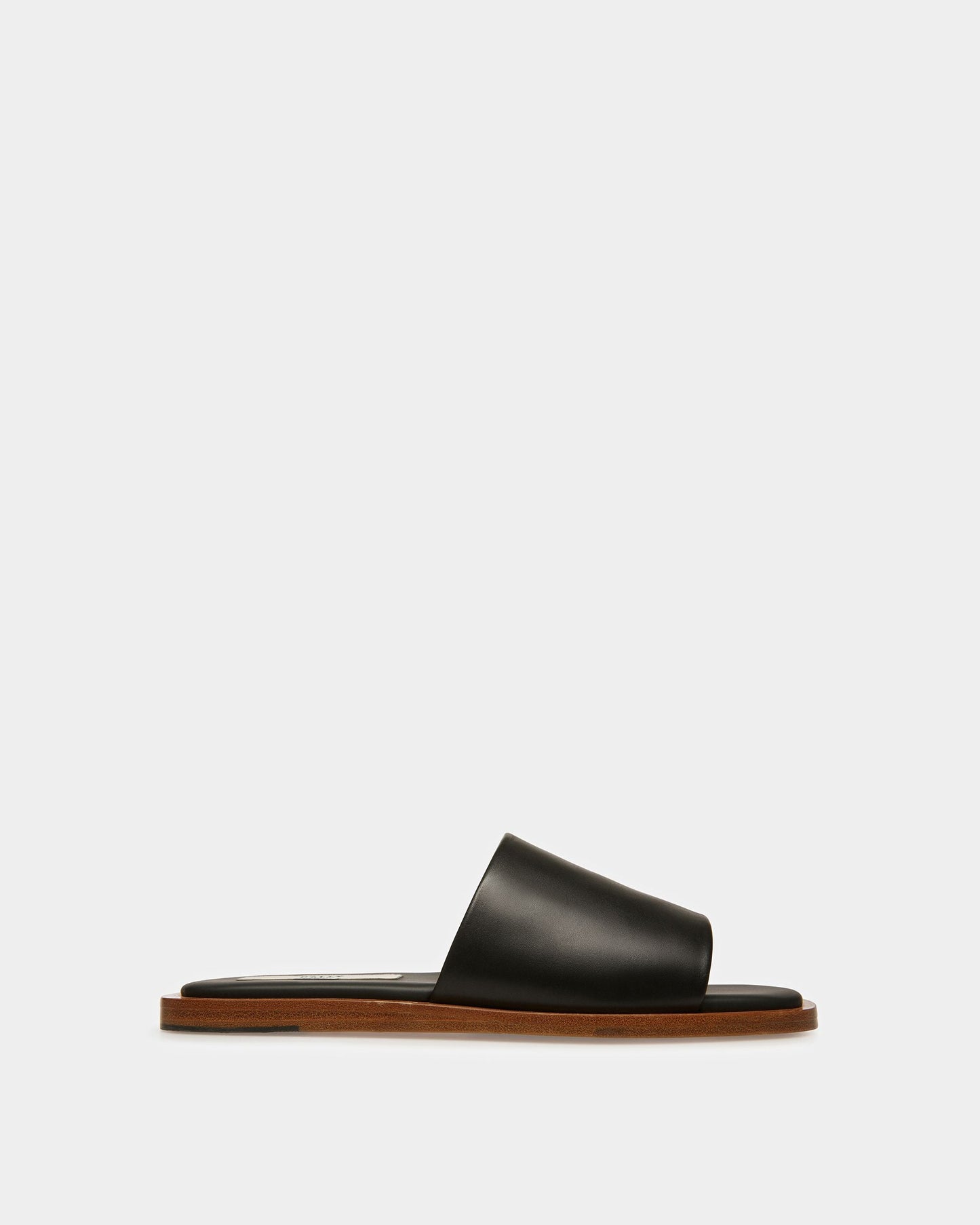 Sabian Leather Sandals In Black