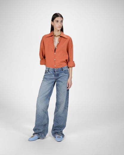 Emblem Loafer In Suede