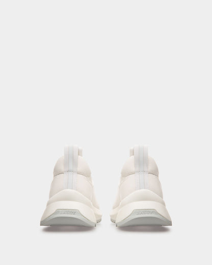 Deven Leather Sneakers In White