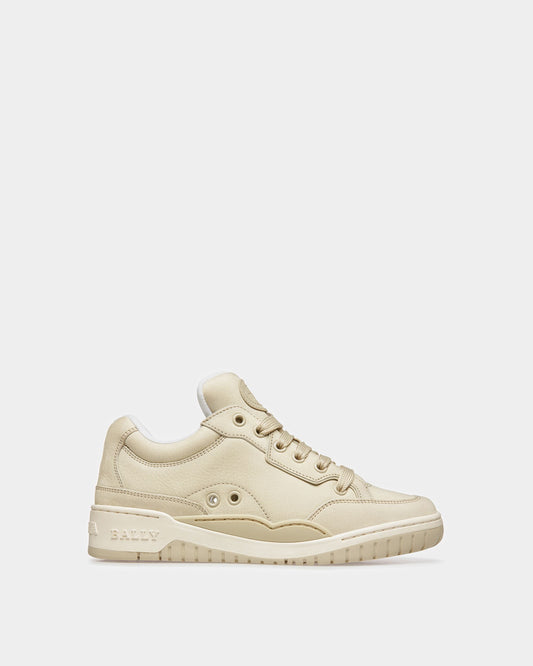 Kiro Leather Sneakers In Beige