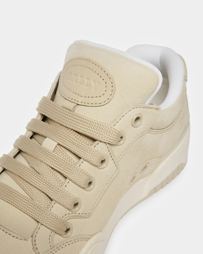 Kiro Leather Sneakers In Beige