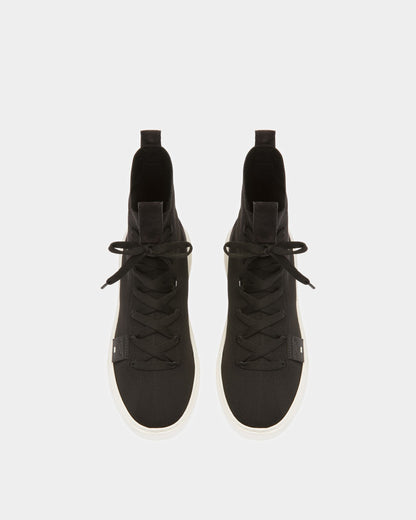 Mitys Leather Sneakers In Black