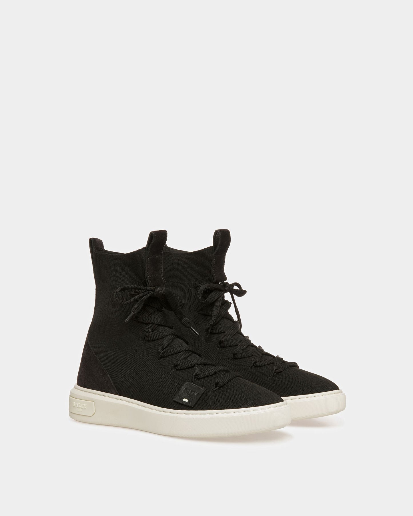 Mitys Leather Sneakers In Black