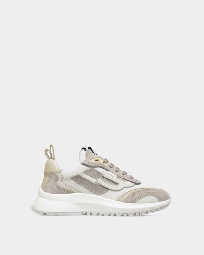 Darky Leather Sneakers In Grey