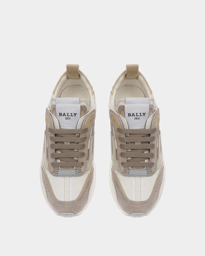 Darky Leather Sneakers In Grey