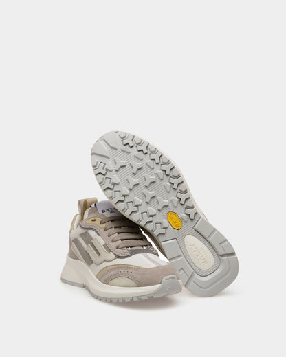 Darky Leather Sneakers In Grey