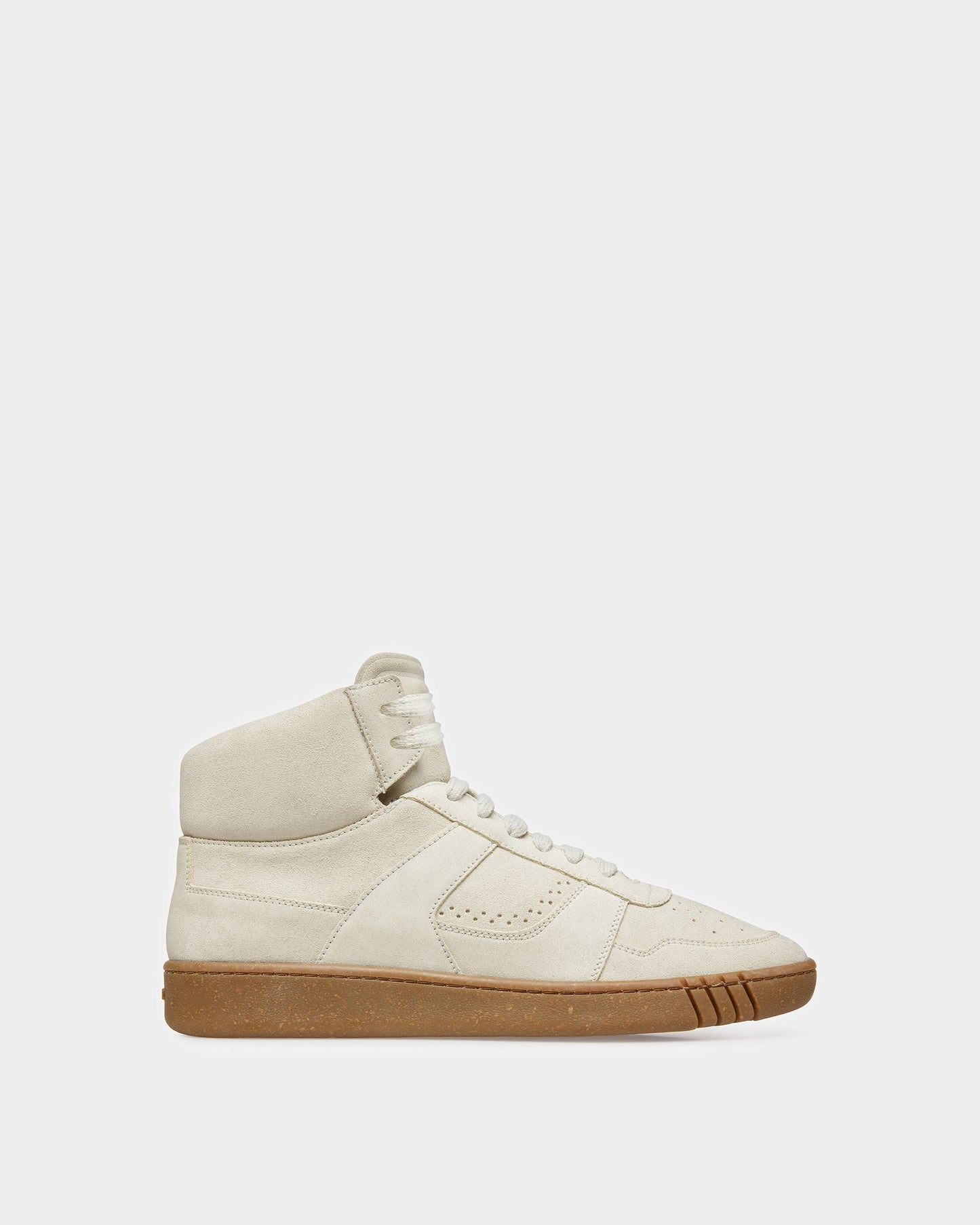 Wiggles Leather Sneakers In Dusty White