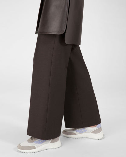 Demmy Mesh And Leather Sneakers In White And Grey