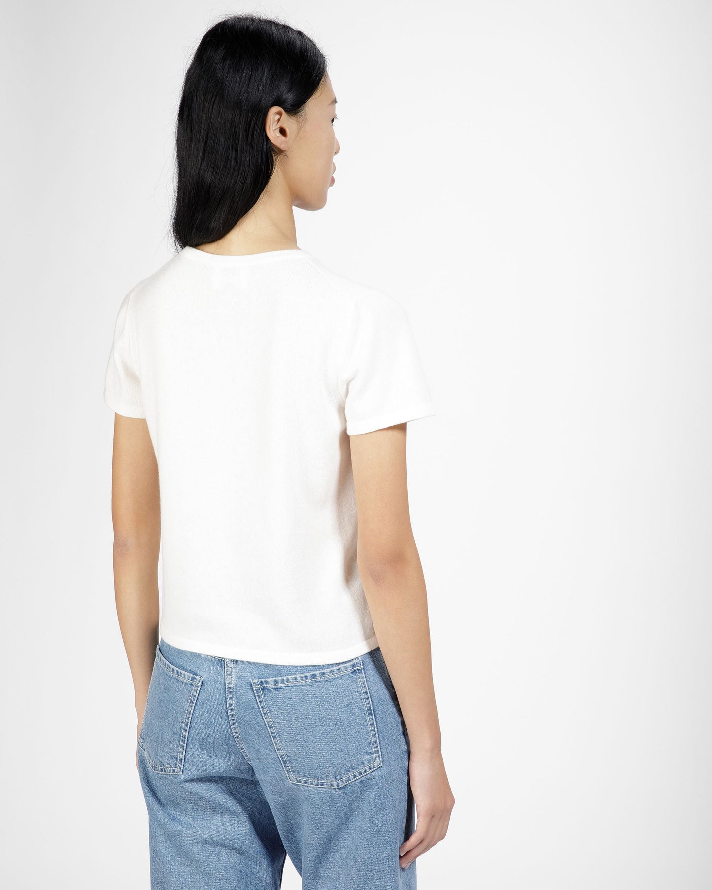 Cashmere Knitted T-Shirt