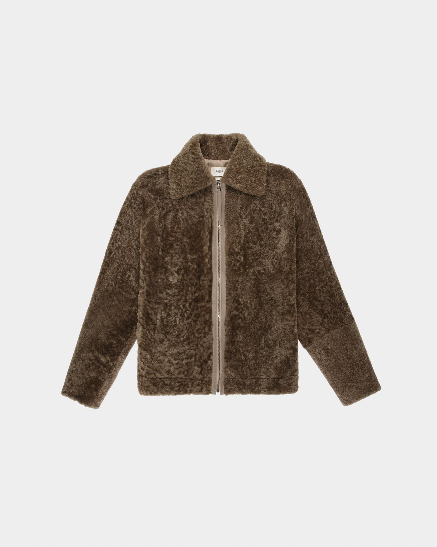Shearling Jacket In Brown