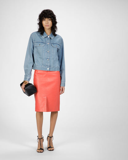 Denim Jacket In Light Blue