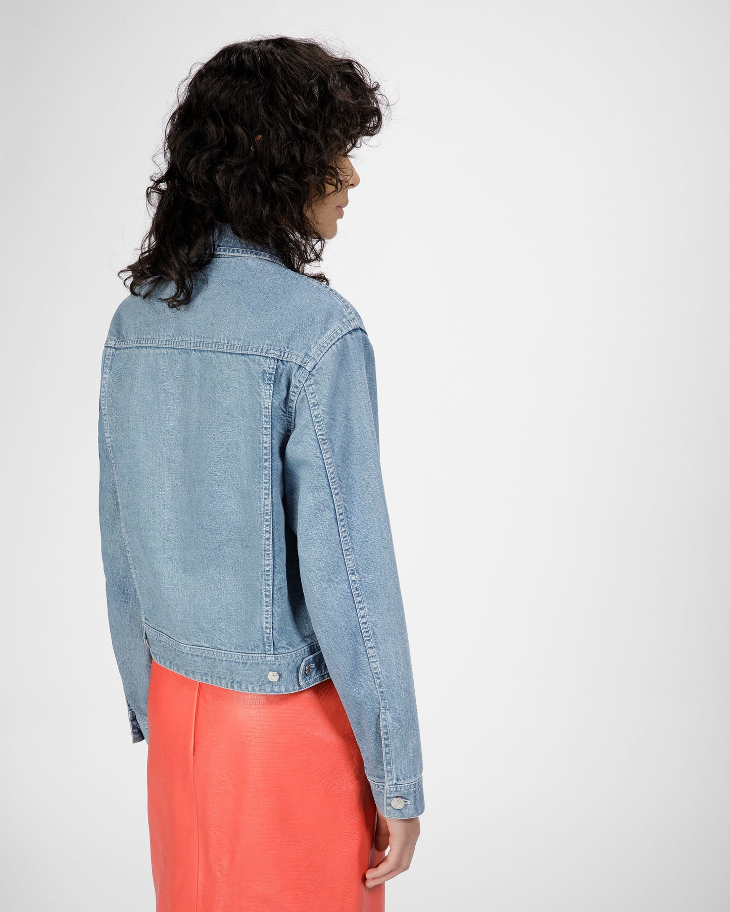 Denim Jacket In Light Blue