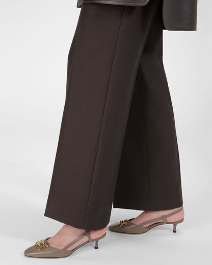 Eva Leather Pumps In Canapa