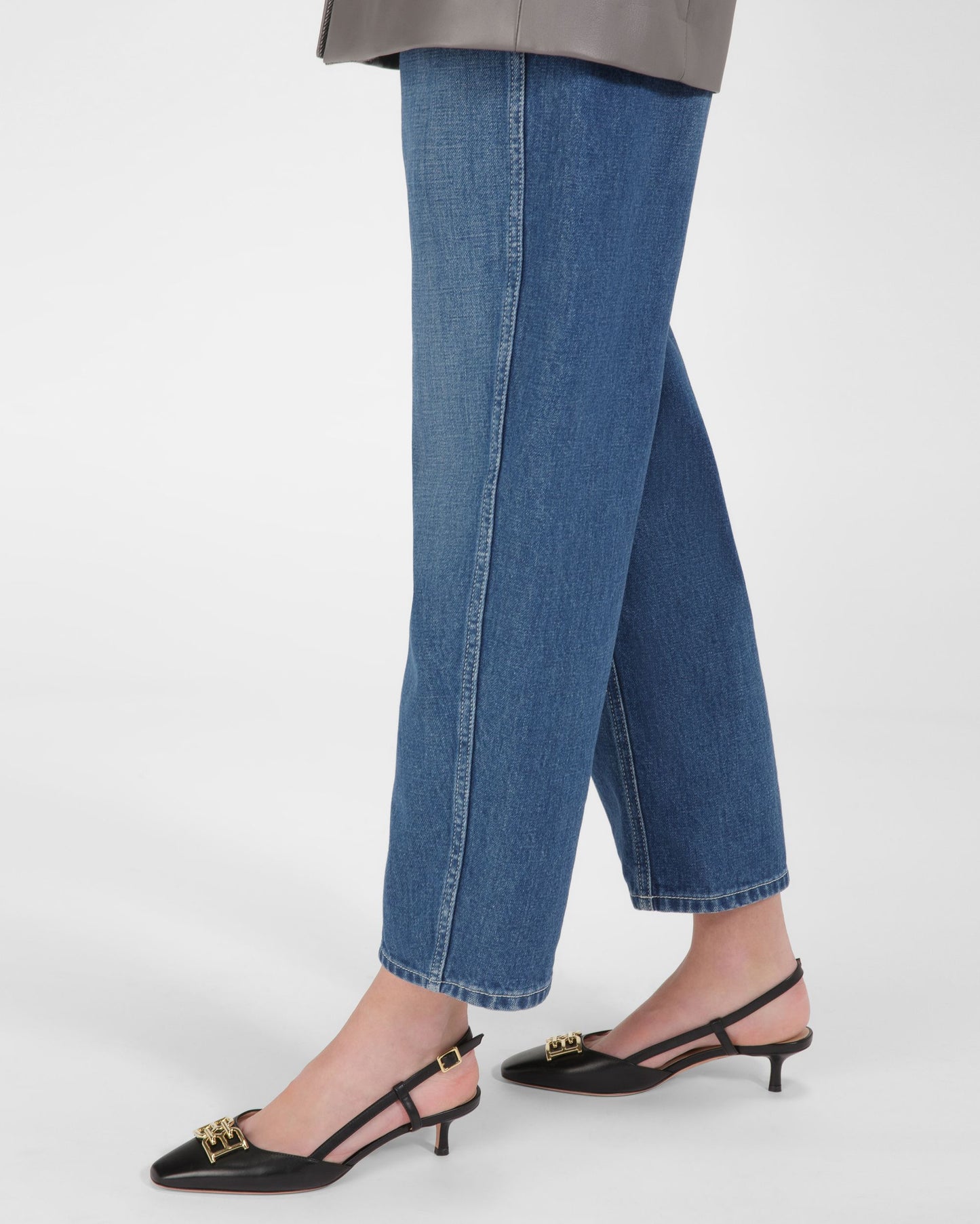 Eva Leather Pumps In Black