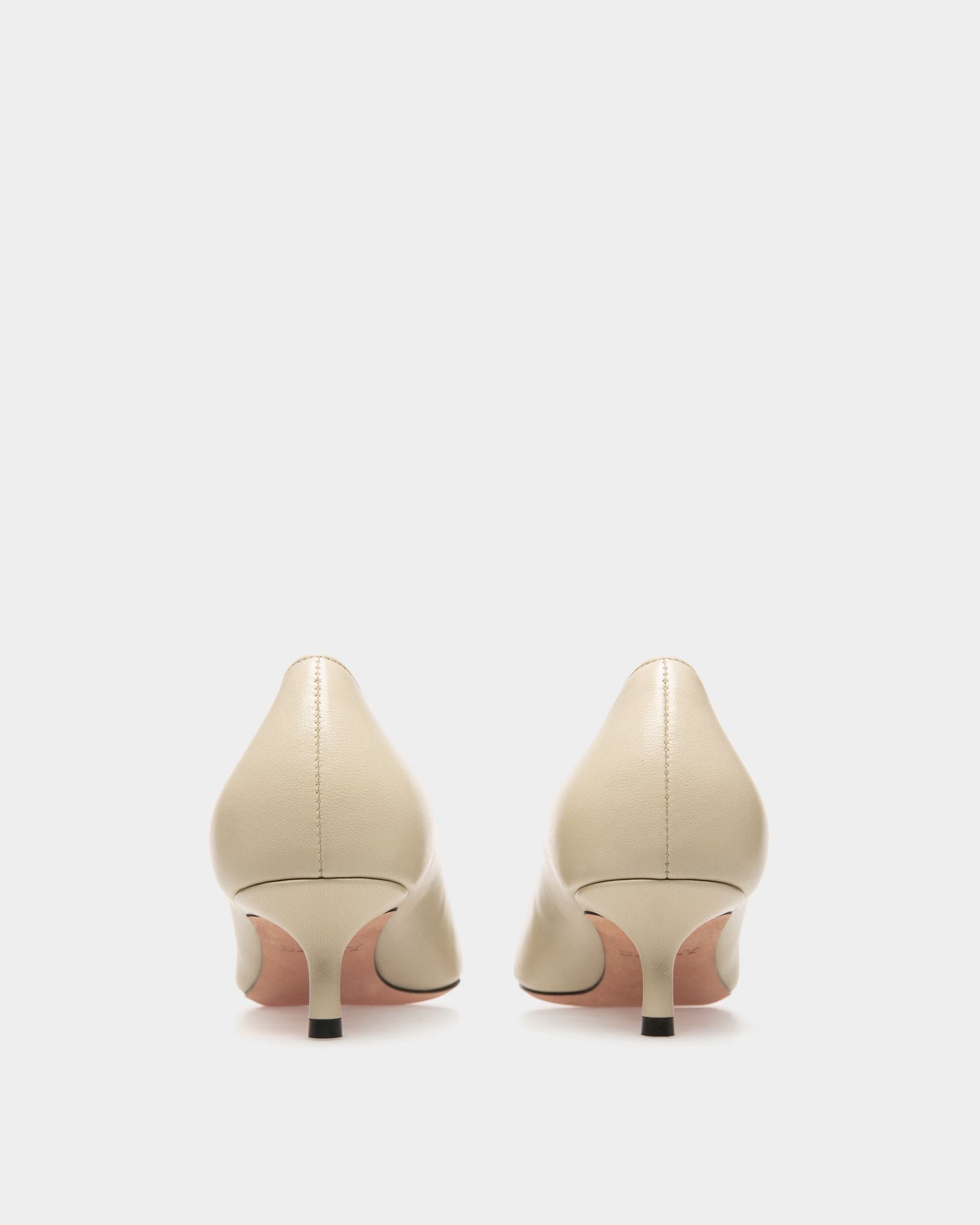 Evanca Leather Pumps In Beige