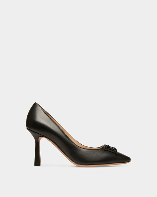 Evanca Leather Pumps In Black