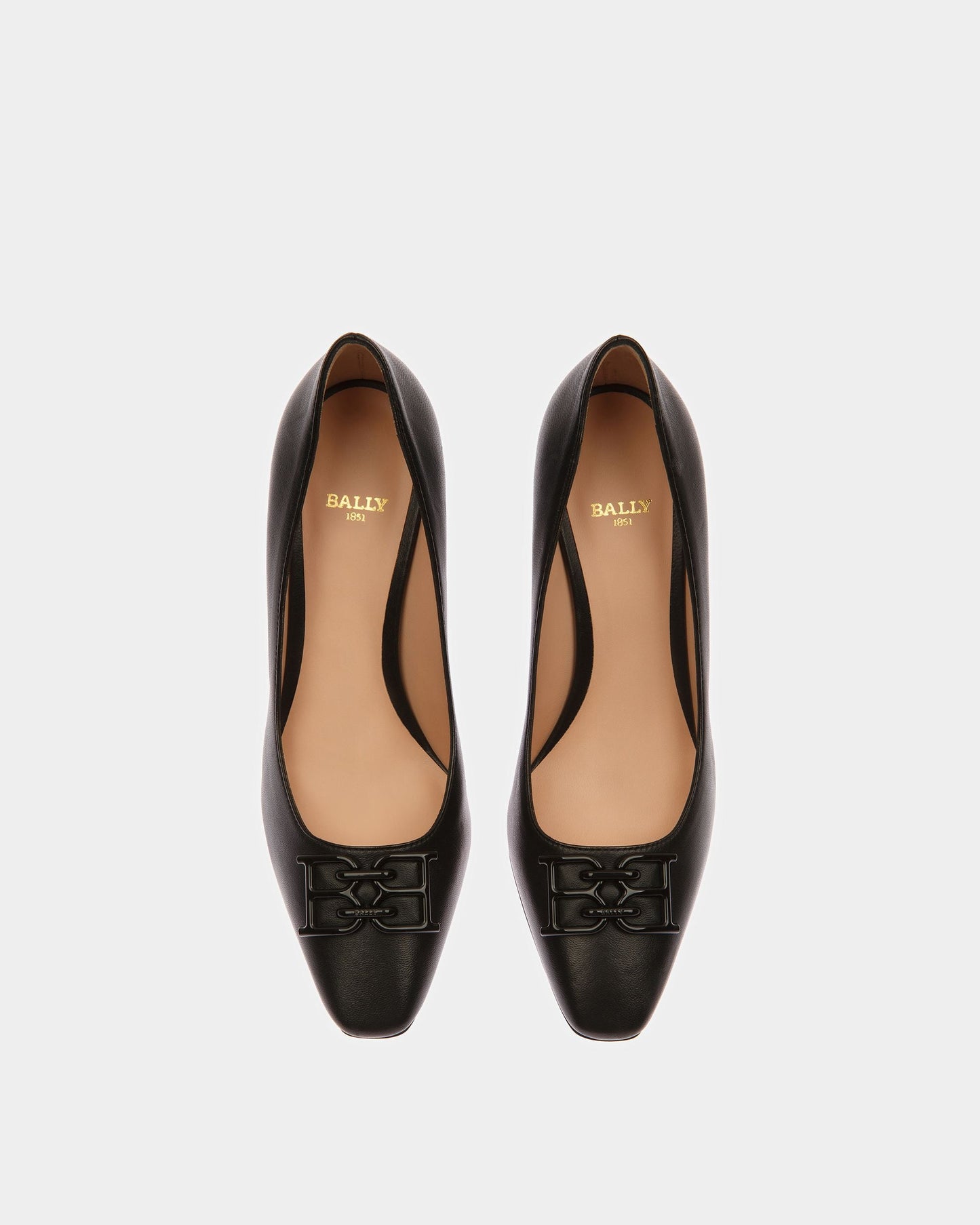 Evanca Leather Pumps In Black