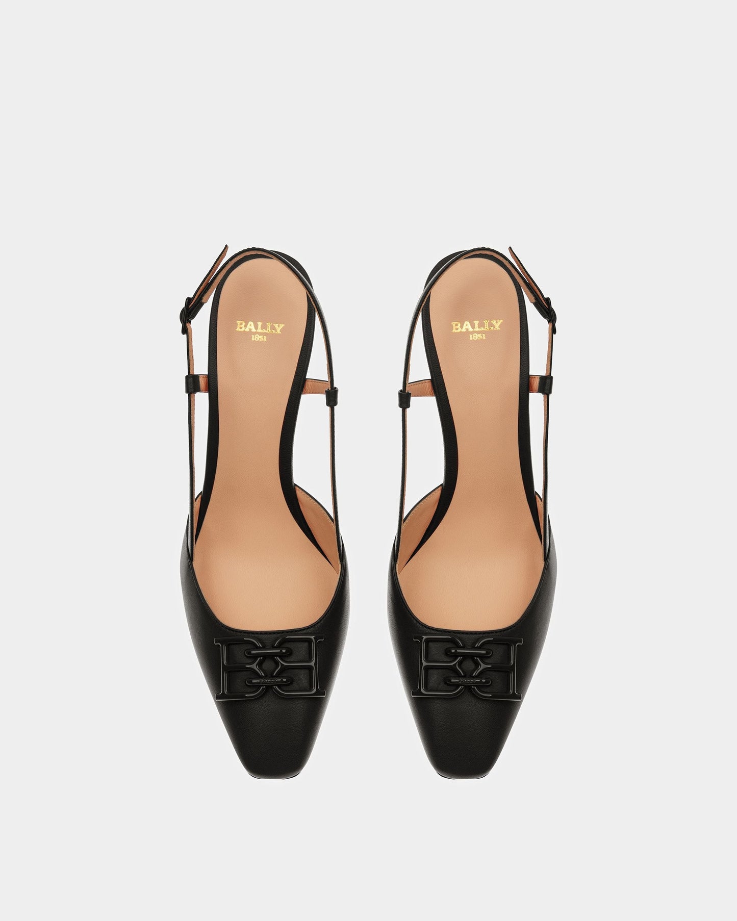 Eva Leather Pumps In Black