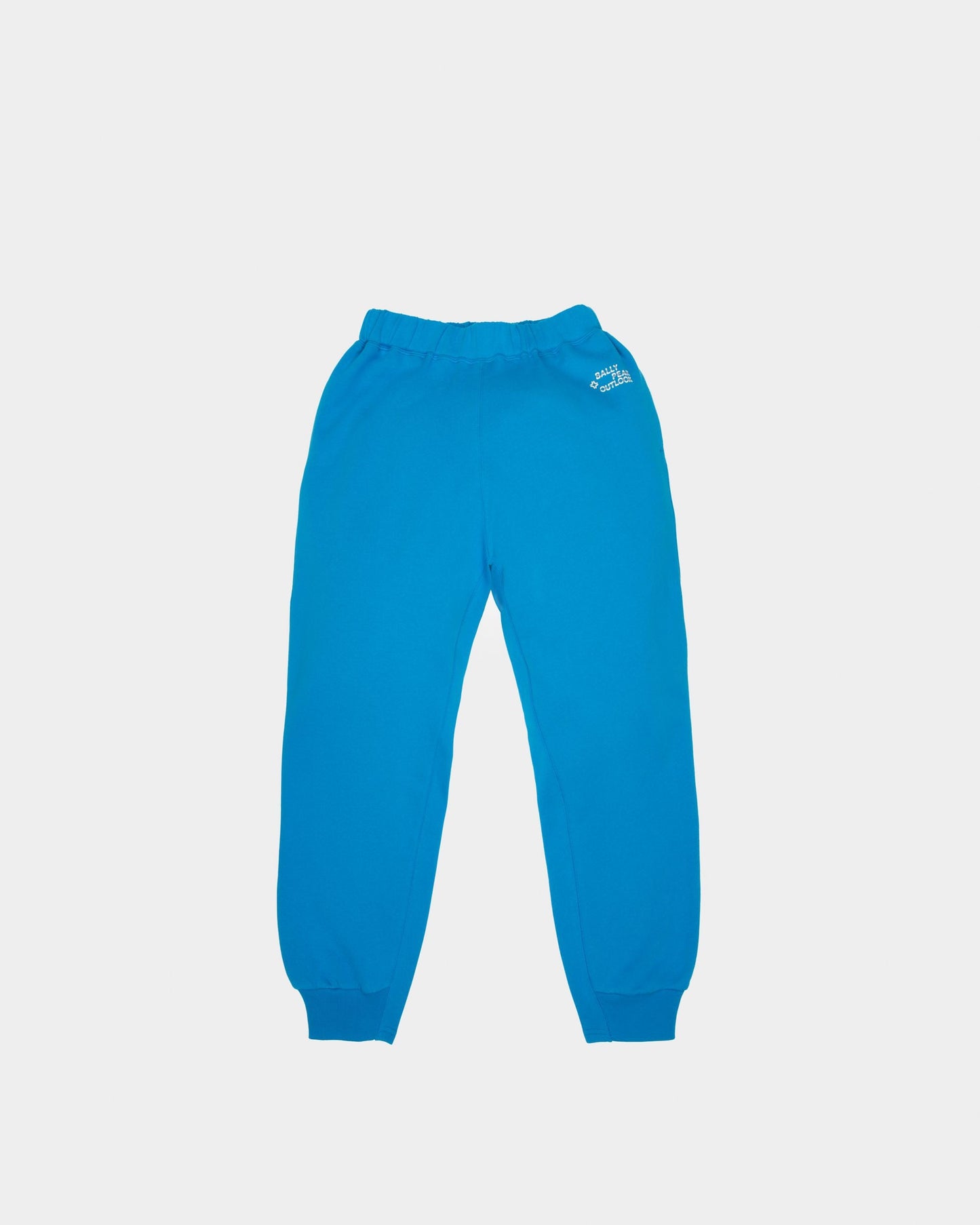 Organic Cotton Joggers In Blue