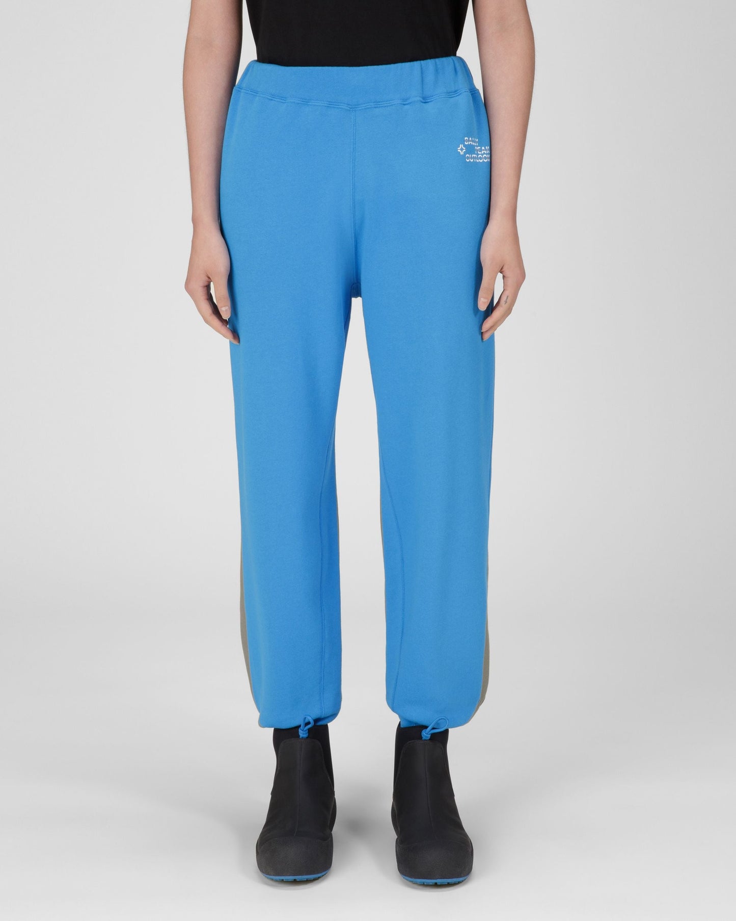 Organic Cotton Joggers In Blue