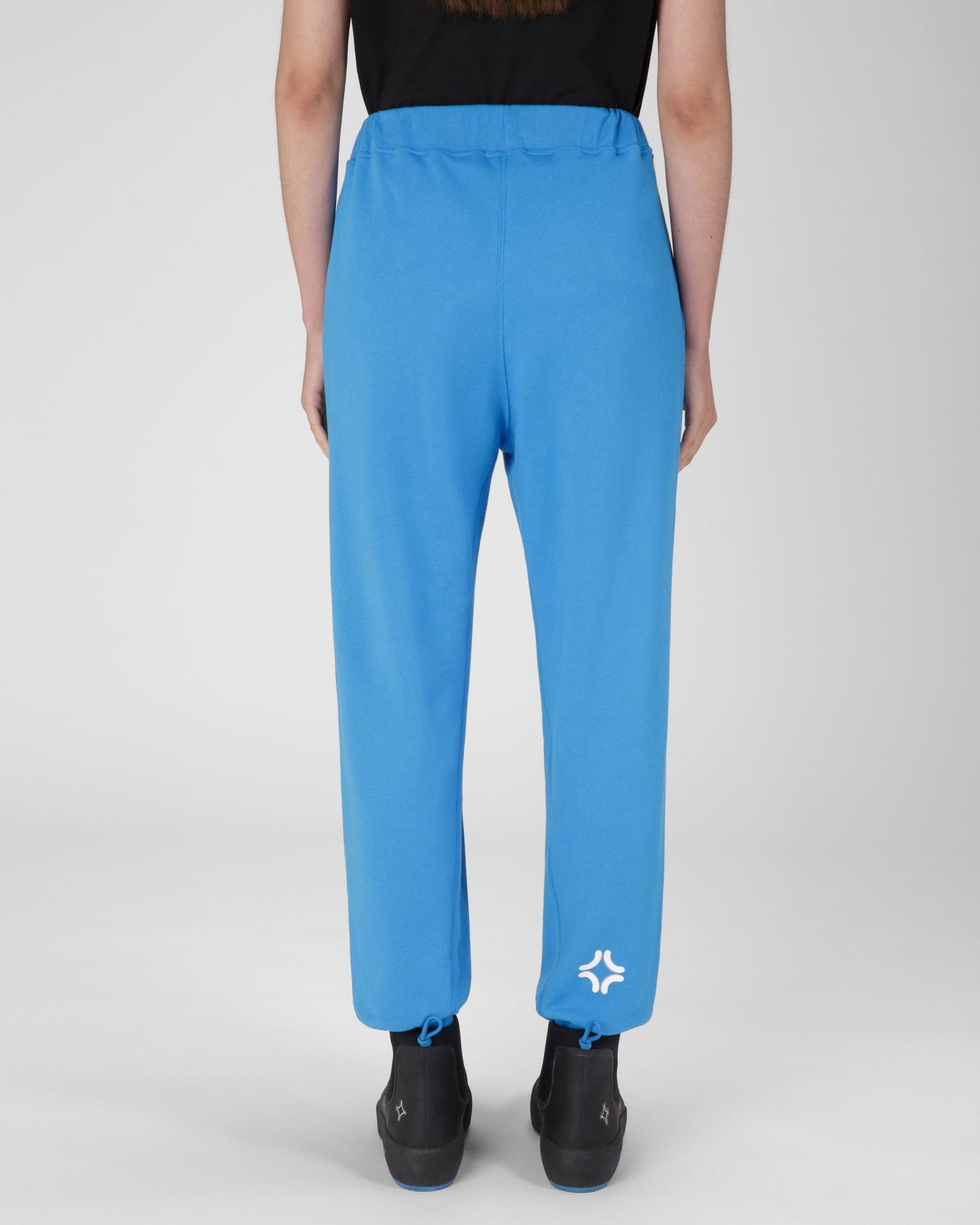 Organic Cotton Joggers In Blue