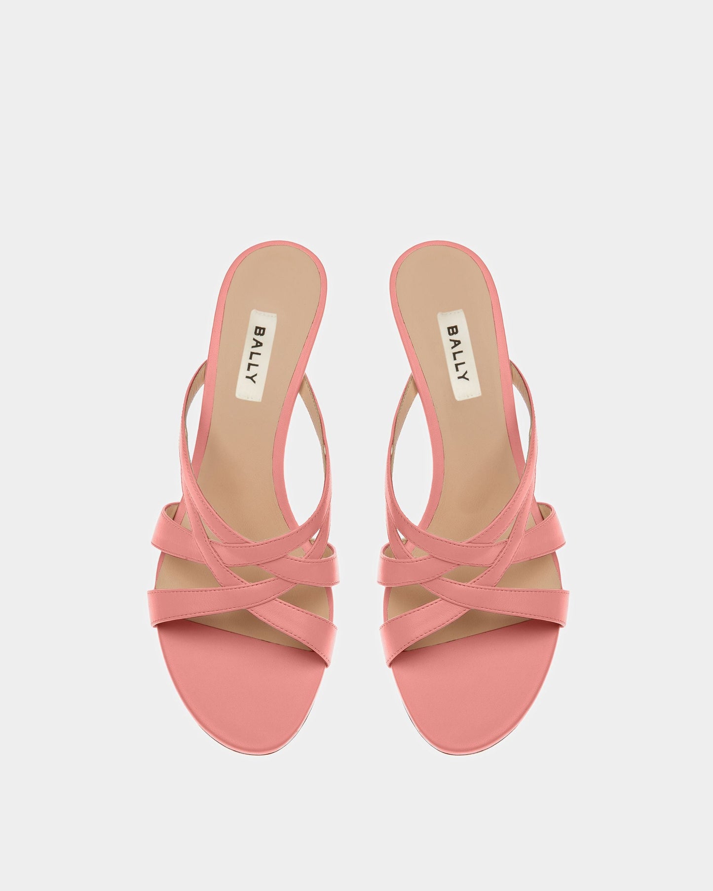 Block Slide Sandal In Suede