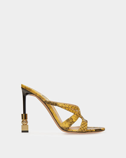 Block Slide Sandal In Python Print