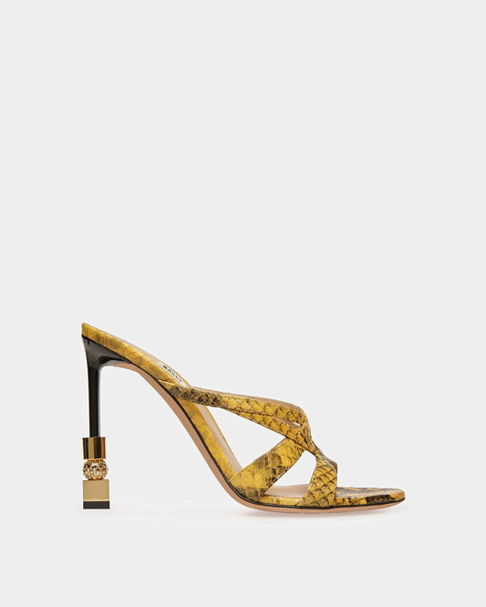 Block Slide Sandal In Python Print